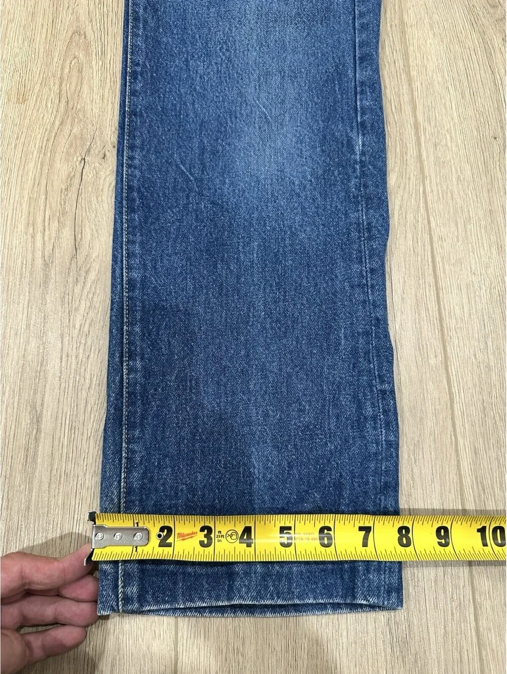 VTG Levis 501 0115 Jeans Mens 29x30 Blue Regular Straight Button Fly 80s